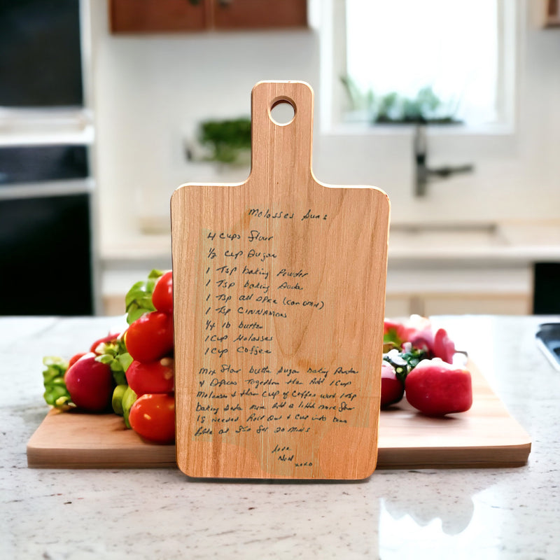 Engraved Recipe Cutting Board - Add a Personal Touch to Your Kitchen