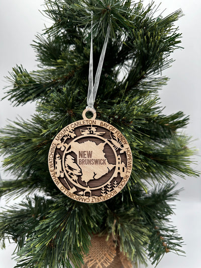 Canadian provincial christmas ornaments