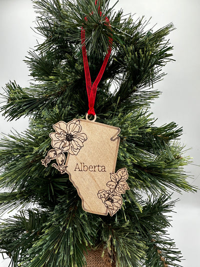 Canadian provincial christmas ornament