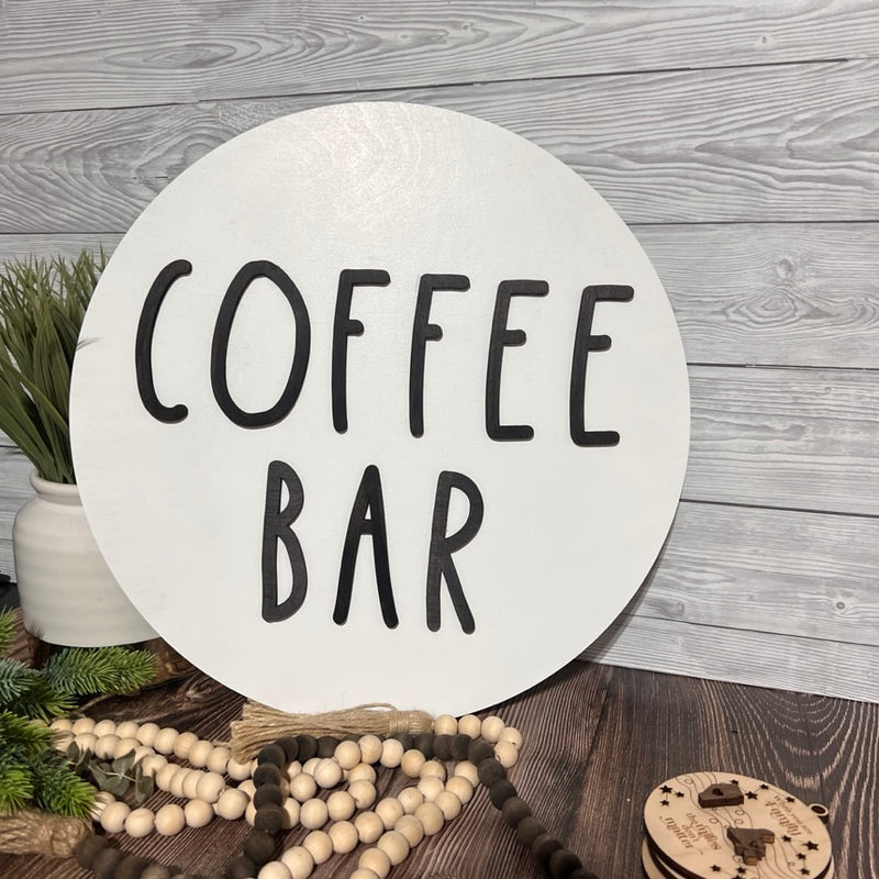 Coffee Bar - 12" Round