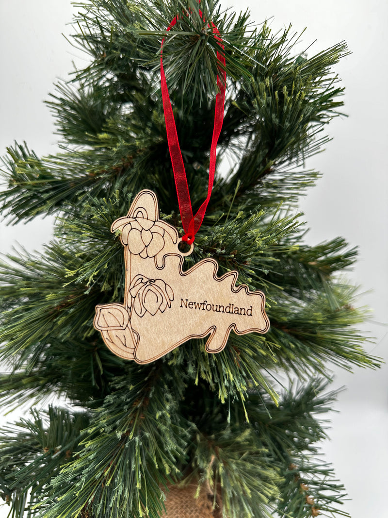 Canadian provincial christmas ornament