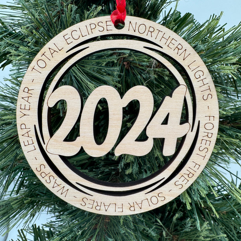 2024 Year In Review - Ornament