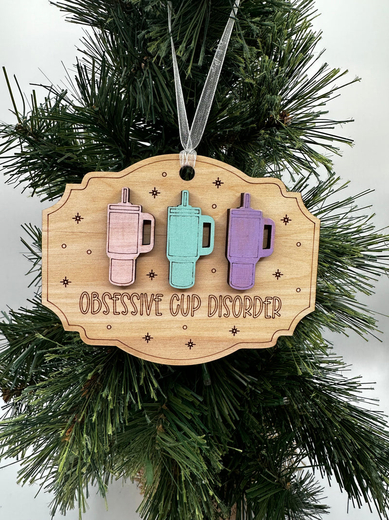 Stanley Ornament - Obsessive Cup Disorder