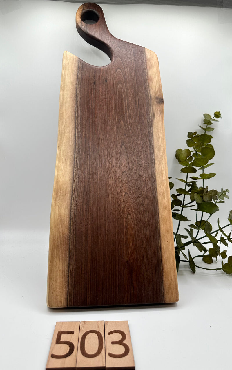 Handcrafted charcuterie board (503) 24" x 8"